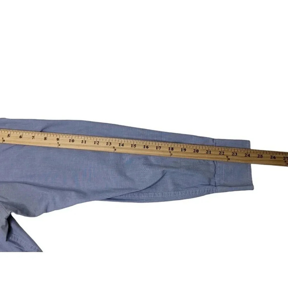 U.S. Polo Assn. Mens 100% Cotton Blue Button Down Long Sleeve Casual Shirt Sz XL - Picture 14 of 16